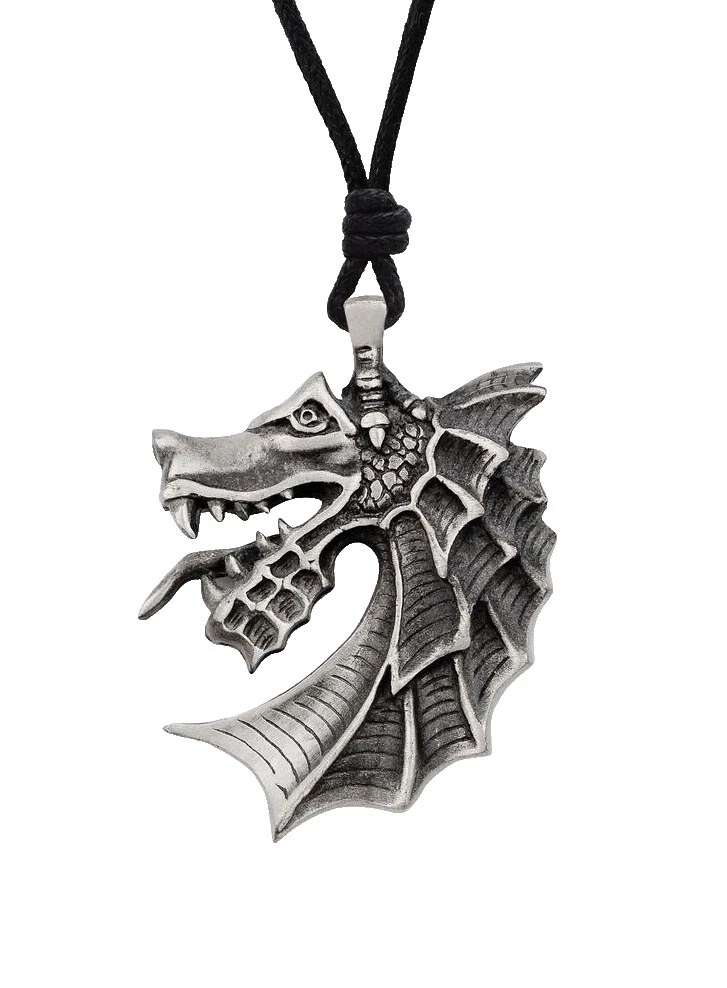 Pewter Dragon Fashion Necklaces & Pendants