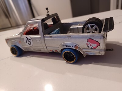1:24 Custom Drift Model Datsun Truck Jdm Built Plastic Show 1:24 Custom Drift Model Datsun Truck Jdm Built Plastic Show