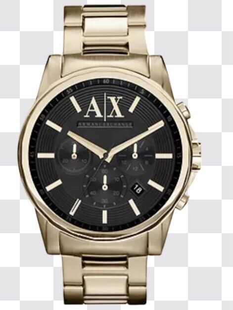 Armani Exchange AX2095 Chronograph Gold-Tone Stainless Steel Armani Exchange AX2095 Chronograph Gold-Tone Stainless Steel