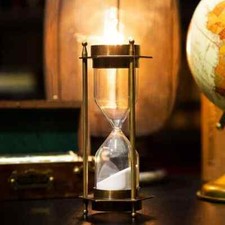 Hourglass & Compass Made of
