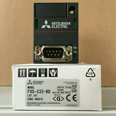 One New Mitsubishi FX5-232-BD Communications Expansion Board Expedited Shipping