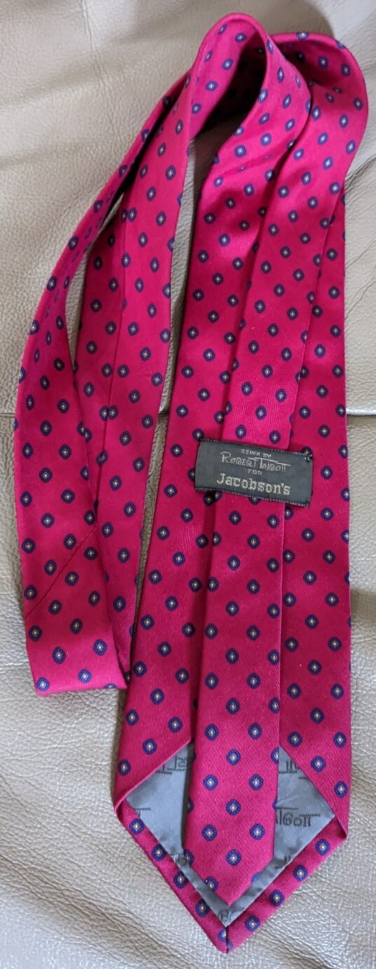 EUC Robert Talbott Talbot for Jacobson's Necktie … - image 4