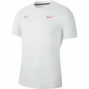 NWT! Nike Tennis Shirt Rafa Nadal AeroReact Court White AT4182-101 Mens  Size-XL | eBay