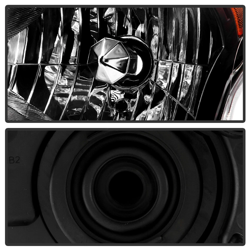 Faros delanteros negros izquierda+derecha Nissan Versa 2015 2016 2017 2018 2019 Foto 4 de 4