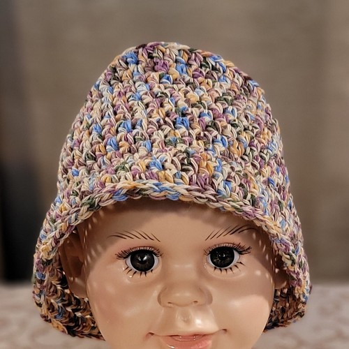 Bucket Hat - Small Child- Crochet Cotton Lightweight - Custom Orders Available - Picture 2 of 5