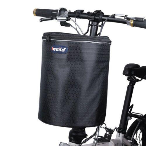Handle Pet Bag Bike Accessories Panniers Oxford Storage Foldable Bicycle Basket - Afbeelding 1 van 9