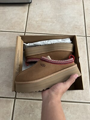UGG TAZZ Platform Chestnut / Tan Brown Tasman