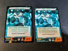 2019 Panini NFL Five Russell Wilson S82-19 Cracked Ice/Base First Down