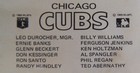 1969 SET Of 12 CHICAGO CUBS Picture Pack Black & White Photos WITH ENVELOPE MLB — photo 3