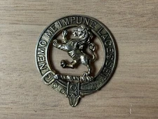 Vintage STUART OF BUTE Scottish Clan Crest Badge By Stylecraft 
