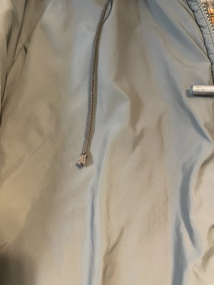 Винтажный Mighty Mac куртка мужской размер 44 бежевый вне O Gloucester выстеганная с подкладкой пальто - Изображение 3 из 4