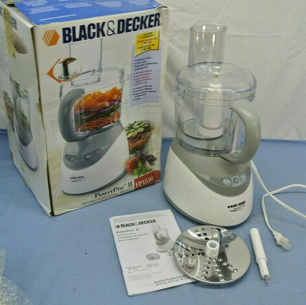 Black & decker power pro 2 on sale food processor