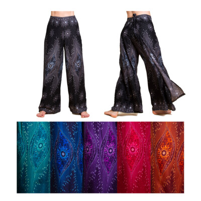 PANASIAM Sunshine Pants Palazzo Hosenrock Pareohose Freizeithose Haremshose