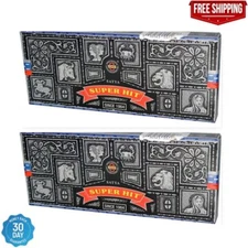 Satya Sai Baba Super Hit Incense Sticks, 100-gram (Pack of 2)