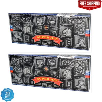 Satya Sai Baba Super Hit Incense Sticks, 100-gram (Pack of 2)