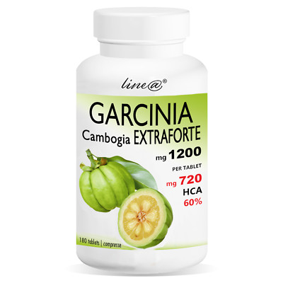 GARCINIA CAMBOGIA Extraforte Pur! 1200mg für Cpr - 180 720 Hca - 1 X 180