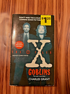 The X-Files Goblins by Charles Grant Paperback Book TV Series