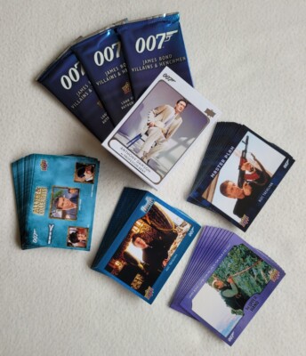 Upper Deck 2021 James Bond Villains & Henchmen Trading Card Sammlung 