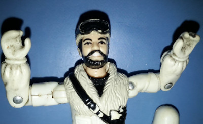 Actionfigur 1985 Frosbite the corps GI Joe Hasbro Figur Cobra Snow Cat Part
