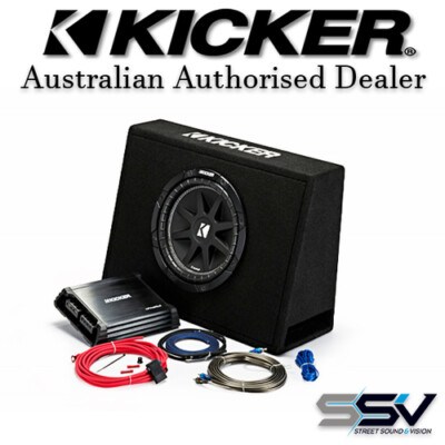 Kicker 44KKP210 Amp and 10