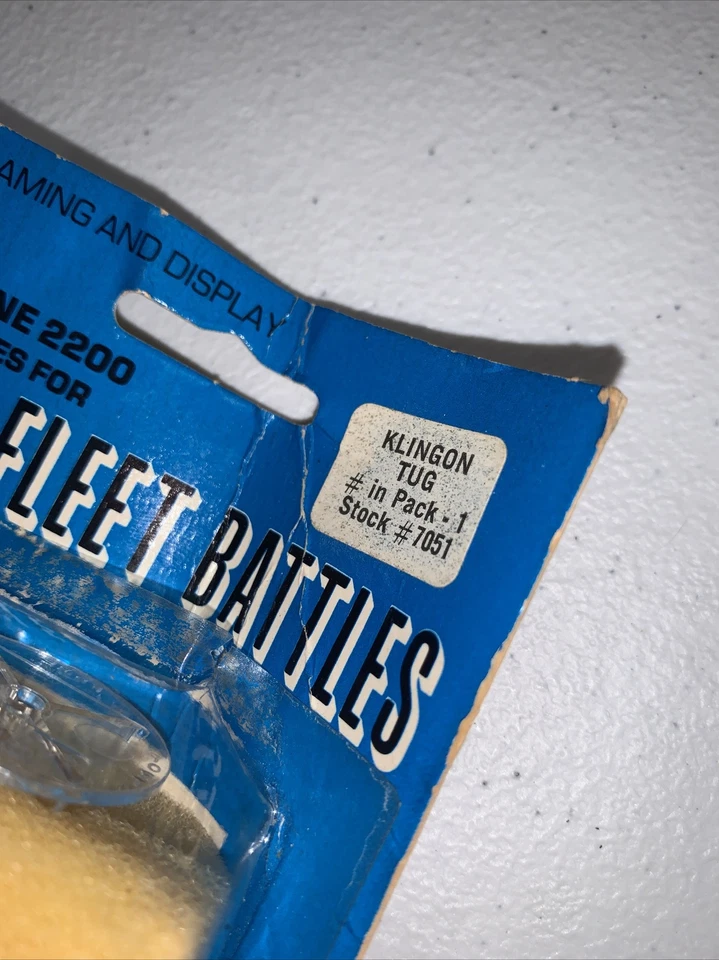 Star Trek Star Fleet Battles Starline 2200 Klingon Tug Metal Ship #7051 Foto 3 de 4