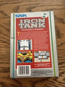 Iron Tank (Nintendo NES SNK 1988) Empty Box Only with Foam Insert
