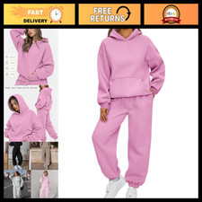 Cozy Women's 2-Piece Lounge Set - Fall Fashion Matching Sweat Suits Outfit
