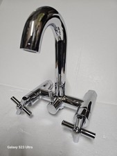 Image of Wickes IFLO ANVIL BATH SHOWER MIXER TAP T61 CHROME