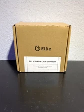 Ellie Baby Car Monitor, 2K UHD Backseat Camera with AI Face Tracking