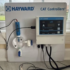 Hayward CAT 1000 pH ORP Professional Automated Controller Panel w/ Pro25 Sensor