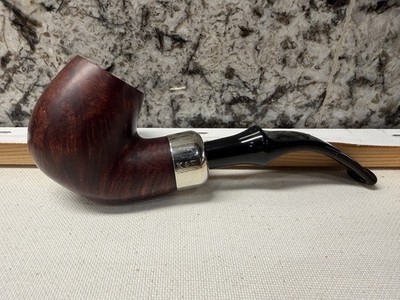 Peterson System Standard Smooth Bent Billiard (307) Estate Tobacco Pipe
