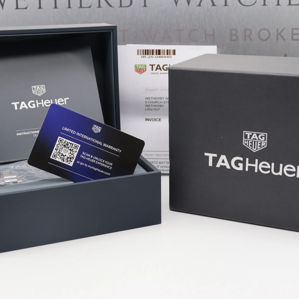 Tag Heuer Aquaracer Pro 200 near mint full set Tag warranty July 2030 RRP 2050 - Image 3 of 4