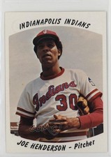 1977 Thomas Akins Indianapolis Indians Joe Henderson #3 1c7
