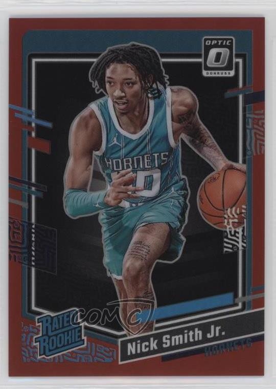 2023 Panini Donruss Optic Rated Rookie Red Prizm 81/99 Nick Smith Jr #224 1c42