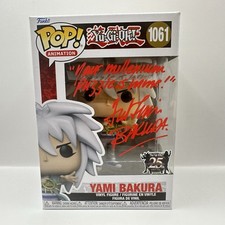Ted Lewis AUTOGRAPH Yu-Gi-Oh - Yami Bakura Signed Funko Pop ACOA