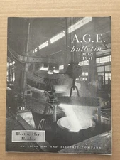1931 AMERICAN GAS & ELECTRIC CO A.G.E. Bulletin Make Food Electrically Tasty Res