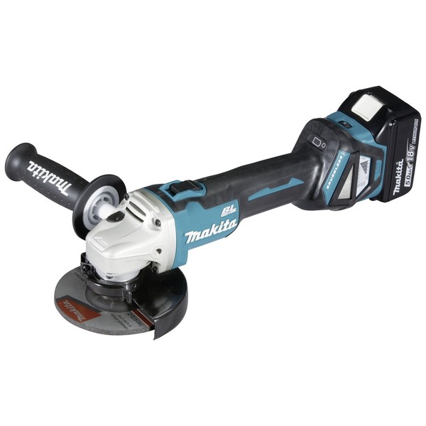 Makita DGA511RTJ Akku-Winkelschleifer 125 Mm Inkl. 2. Akku, Inkl. LadegeräT...-image