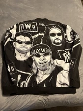 Chalk Line WCW NWO Hogan OUTSIDERS Fanimation jacket 3XL WWE Hall Nash Wrestling