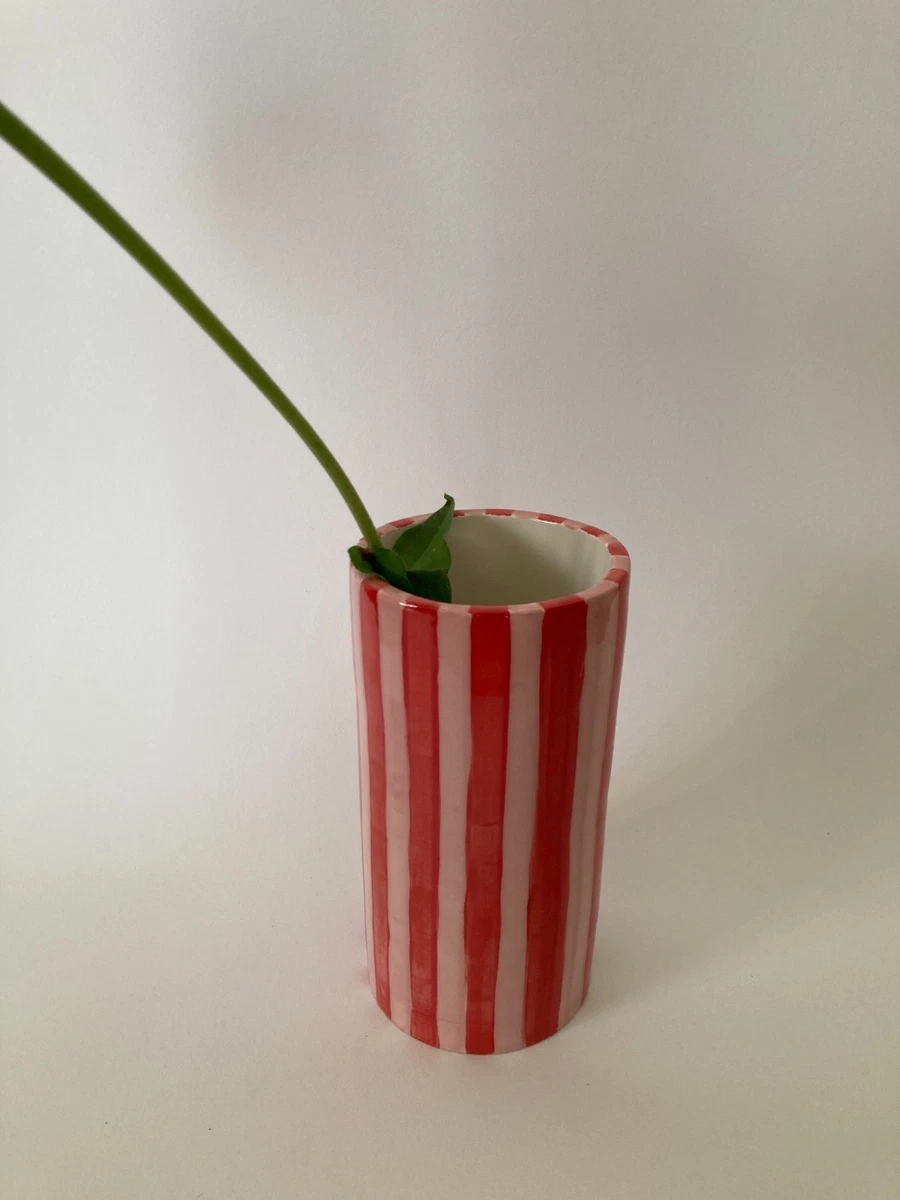 Rotfuchs Vaso in Ceramica a Forma di Volpe Rossa, Decorazione Natalizia, Vaso da tavola, Vaso per Fiori, Soggiorno, Decorazione per la casa, Decorazione per la Stanza, 26 cm