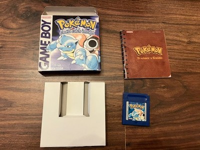 Pokemon Blaue Version Nintendo Game Boy Originalverpackt mit Handbuch