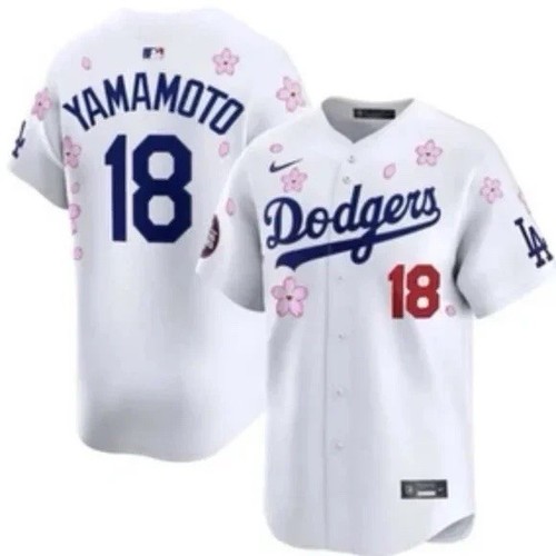 Takashi Murakami X Dodgers Jersey Yamamoto Stitched (REPLICA) (PRESALE) - Bild 1 von 1