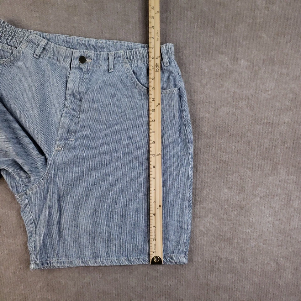 Blue Lee Shorts Womens 20W Petite Blue High Rise USA 90s Casual - Image 4 of 4