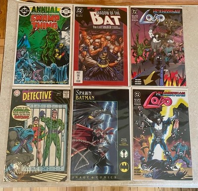 DC Comics Key Lot Detective Swamp Thing Lobo Spawn Silver Bronze Modern