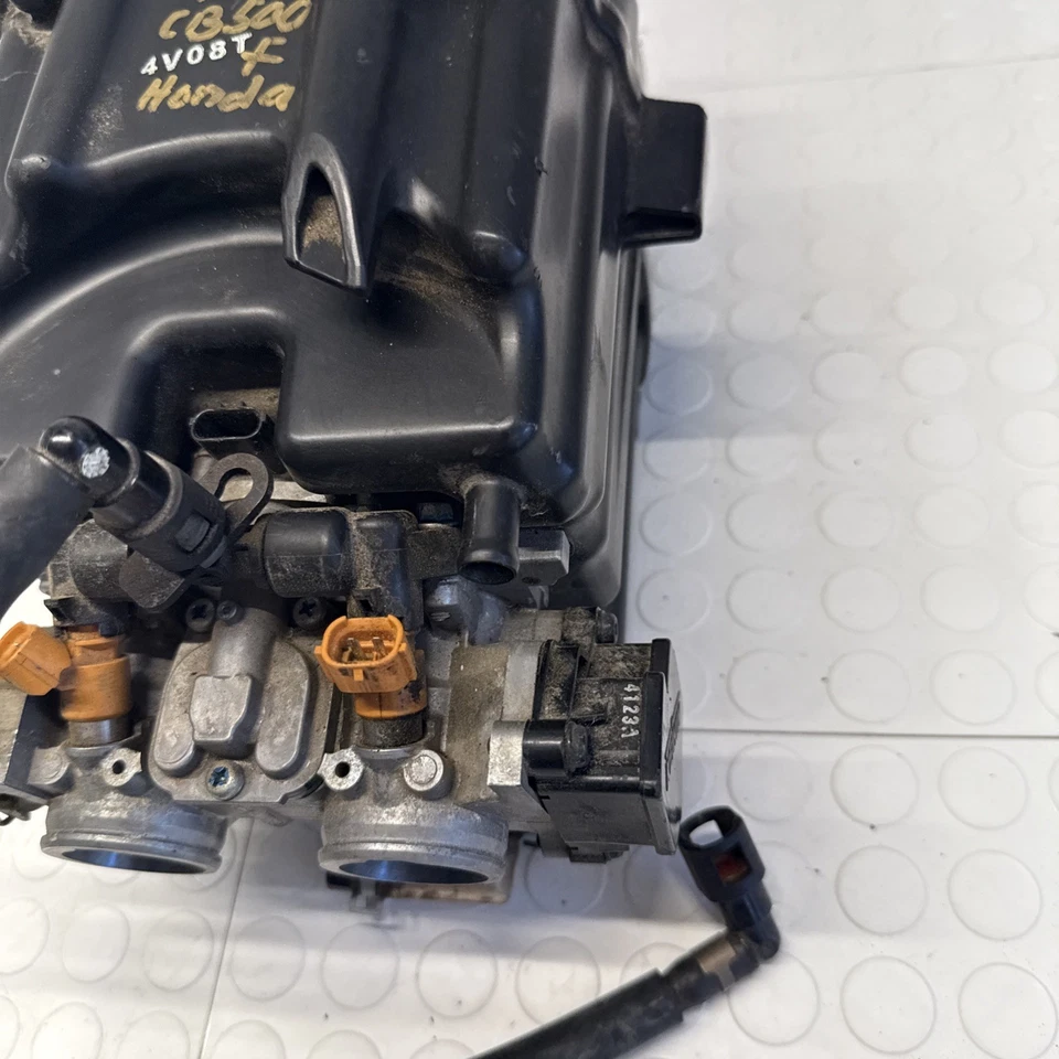 2015 Honda CB500f CB500 CB 500 воздухозаборник карбюратор дроссельная заслонка корпус OEM - Изображение 3 из 4