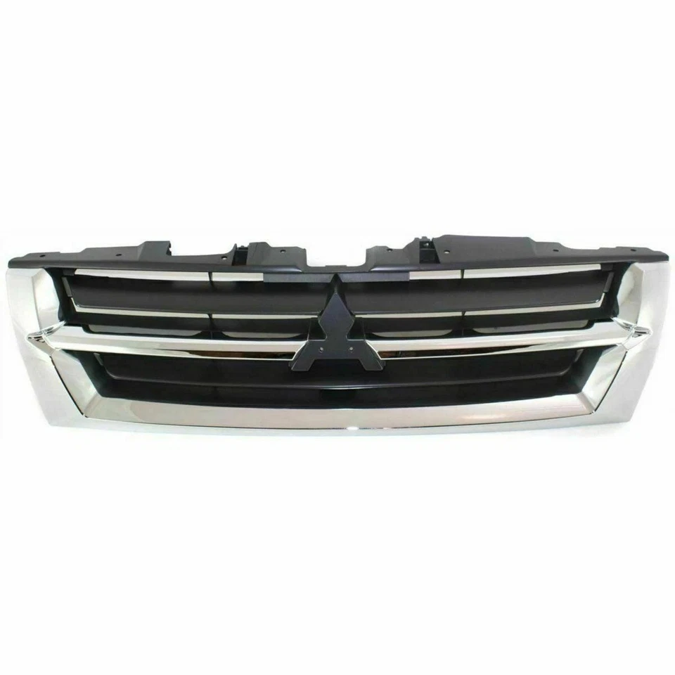 New Front Grille Assembly Black and Chrome For 2001 Mitsubishi Montero MI1200231 — 第 2/4 张图片
