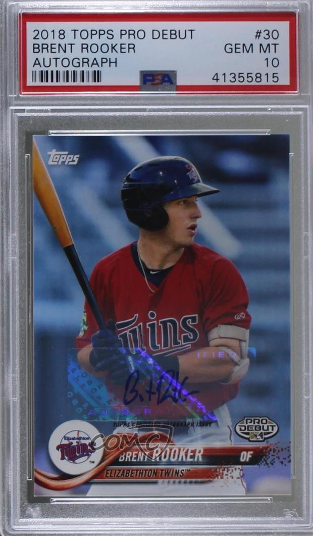 2018 Topps Topps Pro Debut #30 Brent Rooker front