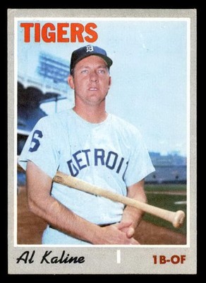 1970 TOPPS #640 AL KALINE TIGERS EX-MT CENTERED 538963 (KYCARDS)