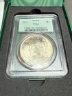 1923 OGH PCGS MS64 PQ Peace Silver Dollar Huge Luster Vaultbox Vault Box