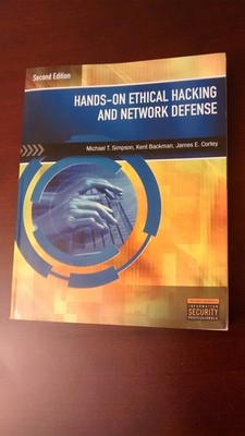 Hands-On Ethical Hacking and Network Defense - paperback Backman, Kent|Corle...