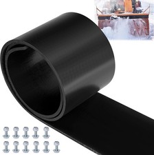 Universal Snow Plow Blade Flap - 72x 6x 14 Rubber Snow Deflector With 11 Set